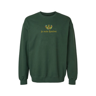 Outlander Je Suis Festive Crewneck