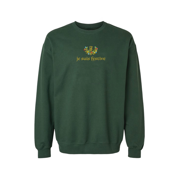 Outlander Je Suis Festive Crewneck