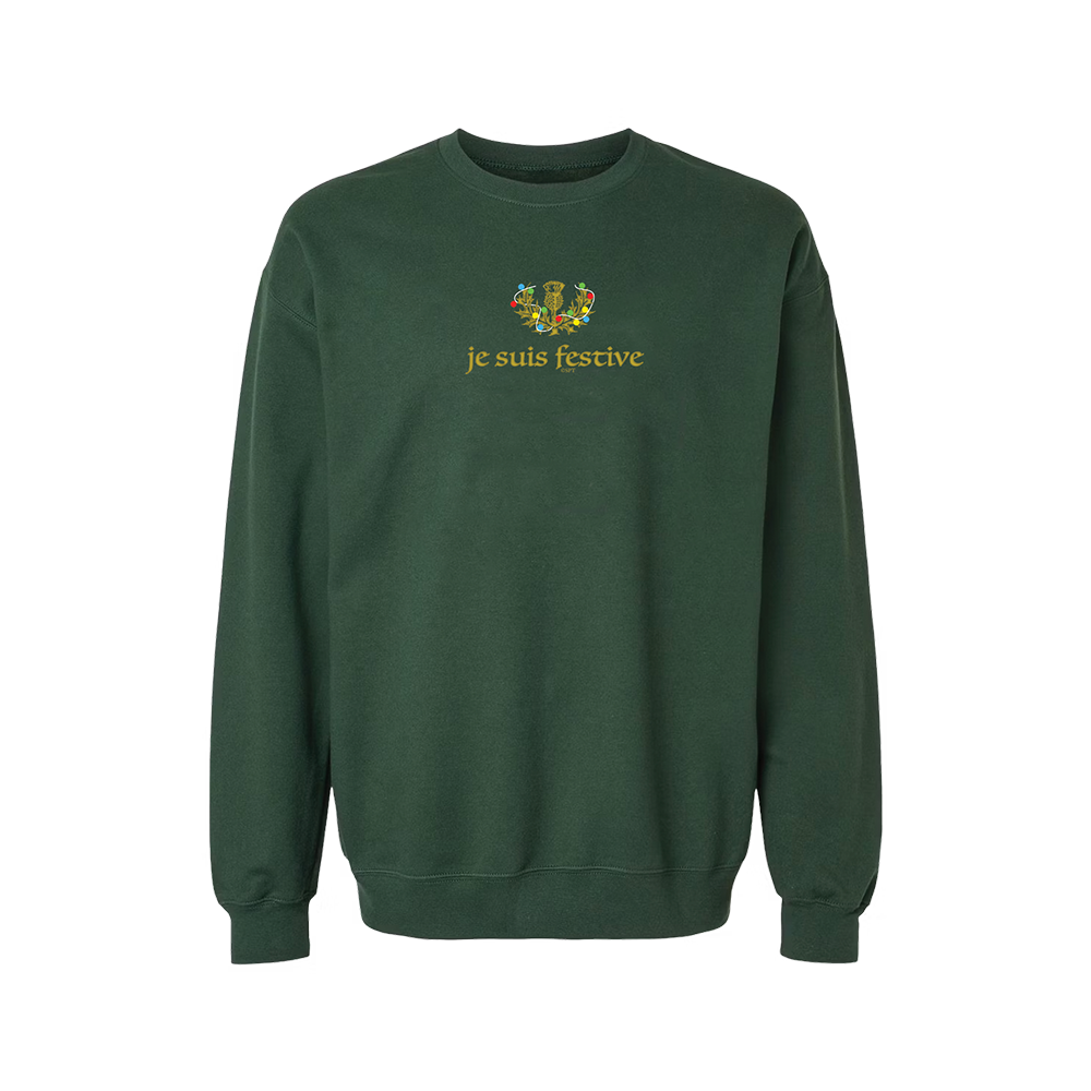 Outlander Je Suis Festive Crewneck