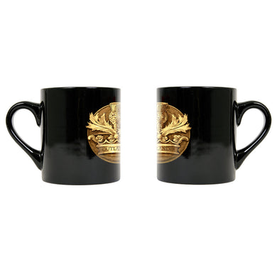 Outlander Crest Black Mug