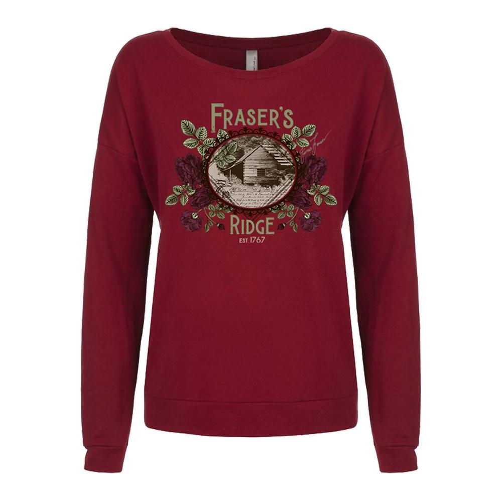 Felpa Da Donna Fraser's Ridge: Design Outlander Con Scritta Sassenach, Misto Cotone, Taglie S-XXL, Regalo Per Fan Della Scozia