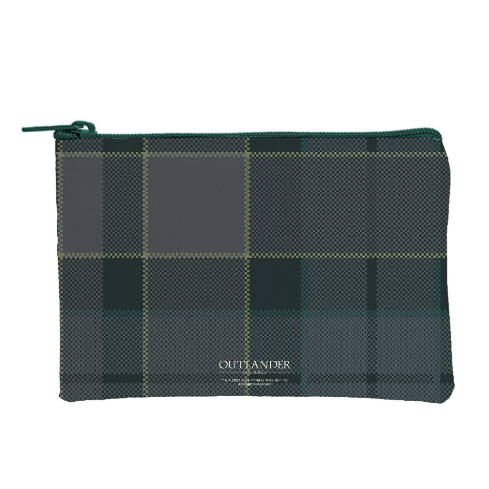 Porte-monnaie Mini En Tartan Fraser - Polyester - Fermeture éclair - 12x9 Cm - Cadeau Femme/fille - 3