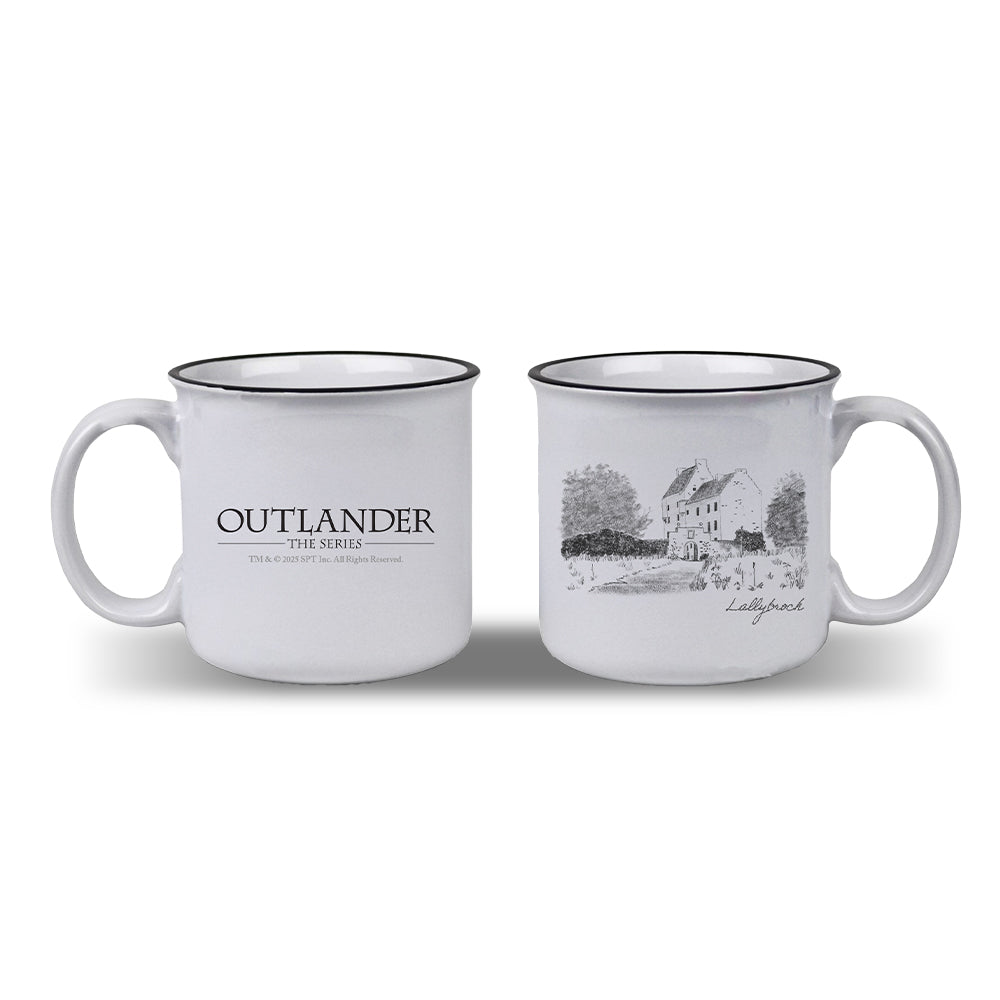Outlander Lallybroch Sketch Mug