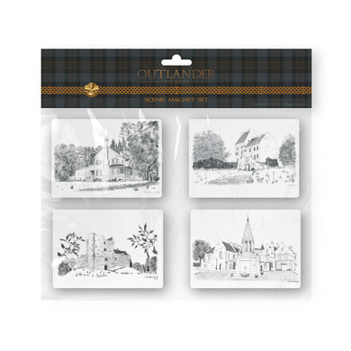 Outlander Scenic Sketch Magnet Set