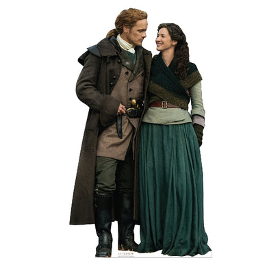 Jamie and Claire Fraser Colonial America Life-Size Standee from Outlander