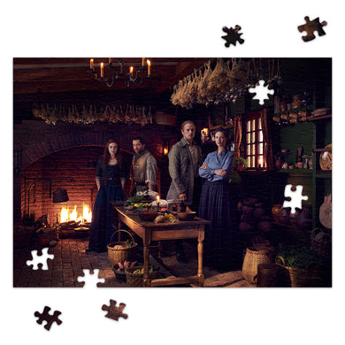 252-Piece Claire and Jamie at Home in Fraser's Ridge Jigsaw Puzzle from Outlander