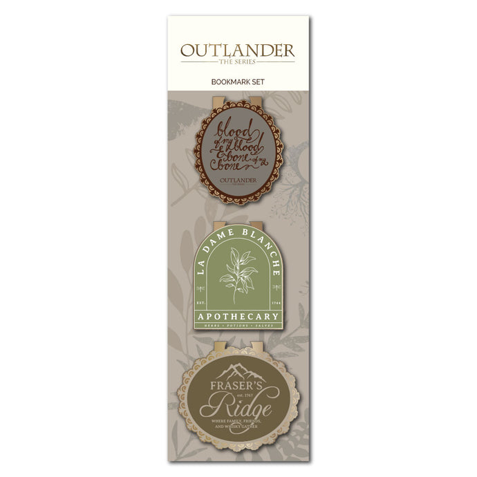 Outlander 3pk Bookmark Set
