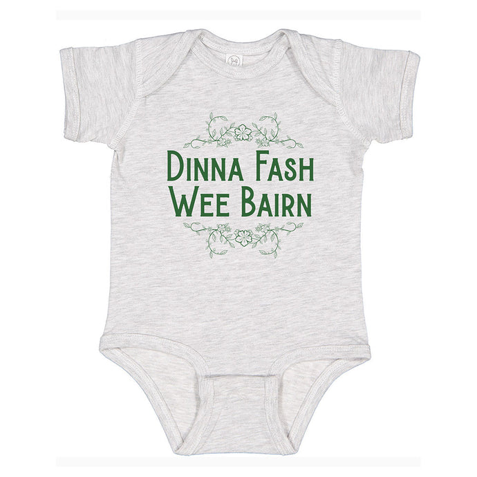Dinna Fash Wee Bairn Snapsuit from Outlander